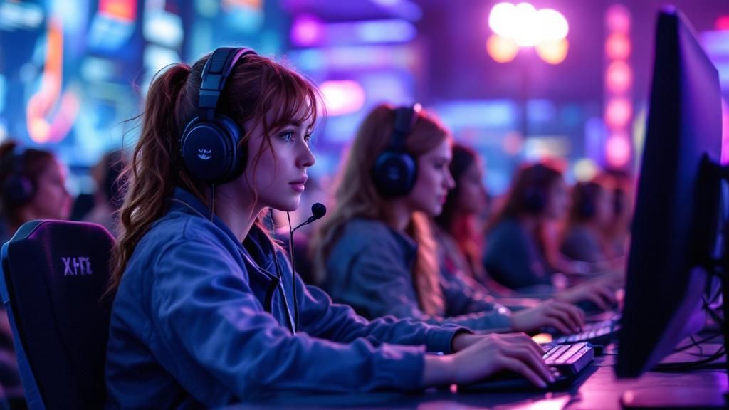 Female gaming competitors are advocating for equal prize money and tournament access.